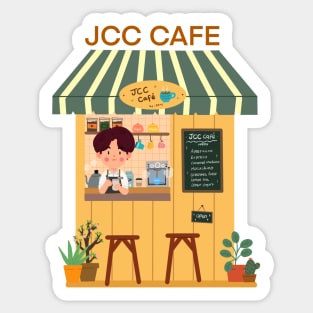 JCC CAFE Sticker